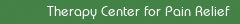 Therapy Center for Pain Relief